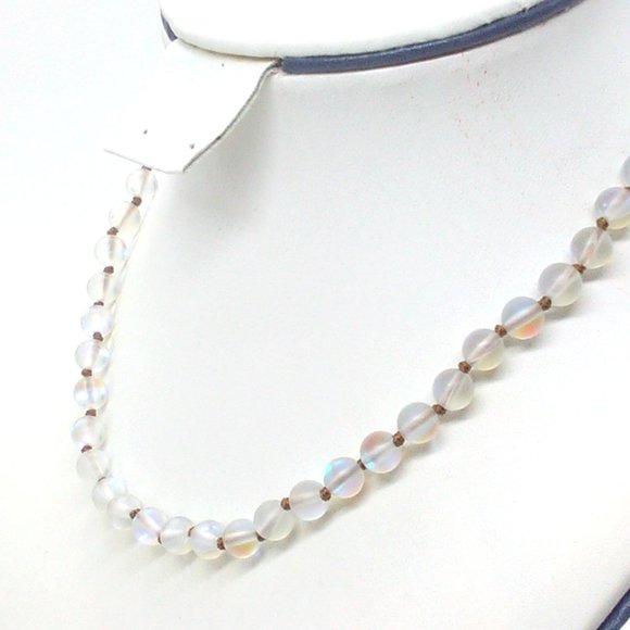 Acrylic Beaded Necklace 12-15" Lobster Clasp - Picture 2 of 8